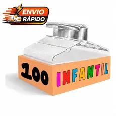 100 cabides infantil acrilico preço de atacado direto da fabrica