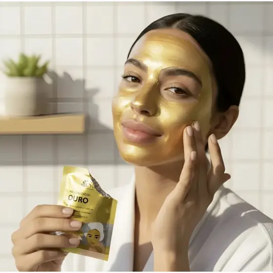 Máscara Facial Peel Off - YOYO MAQUIAAMOR - Sachê 8g (02337)