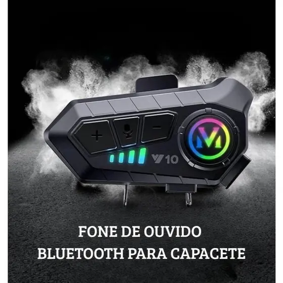 K06 Wireless Bluetooth 5.3 Headphones for Motorcycle Helmets with Noise Reduction IPX6 Waterproof
