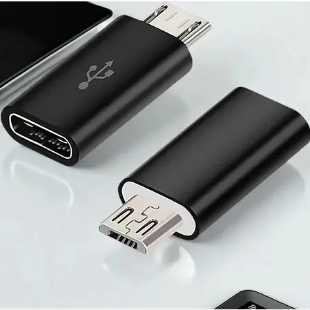 Adaptador OTG Tipo C Para V8 Conversor