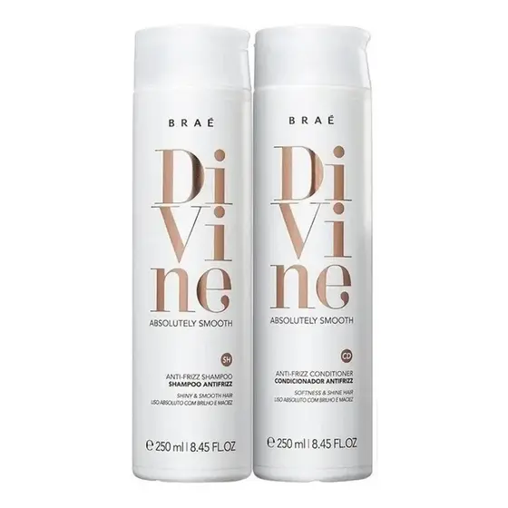 Kit Braé Divine Shampoo e Condicionador 2x250ml