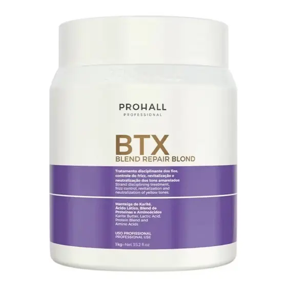 Tratamento capilar Prohall Professional Blend Repair Blond 1kg