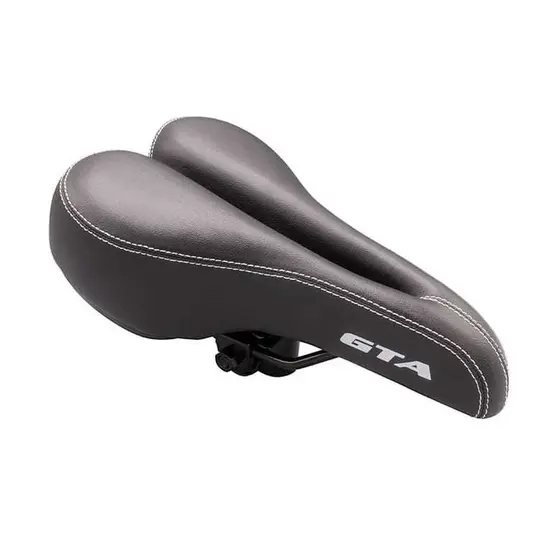 Banco Selim Vazado Gta Preto Bike Bicicleta Mtb Confortável