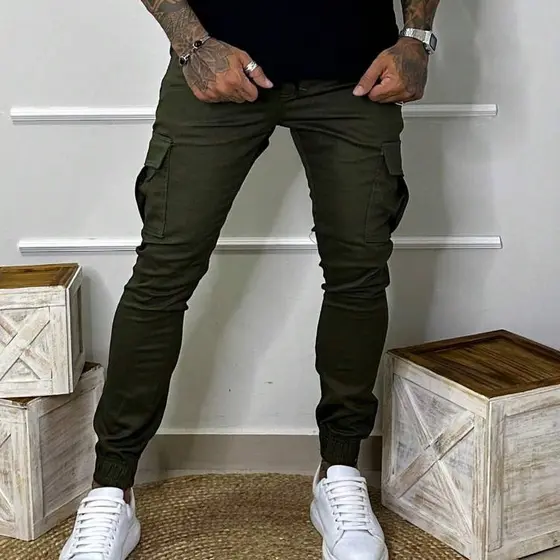 Calça Jogger Cargo Masculina  Linha Premium