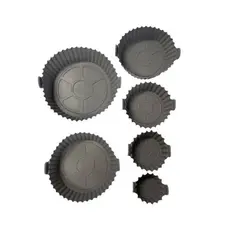 Conjunto 6 Peças de Forma de Silicone - Sortida Cozinha Forno