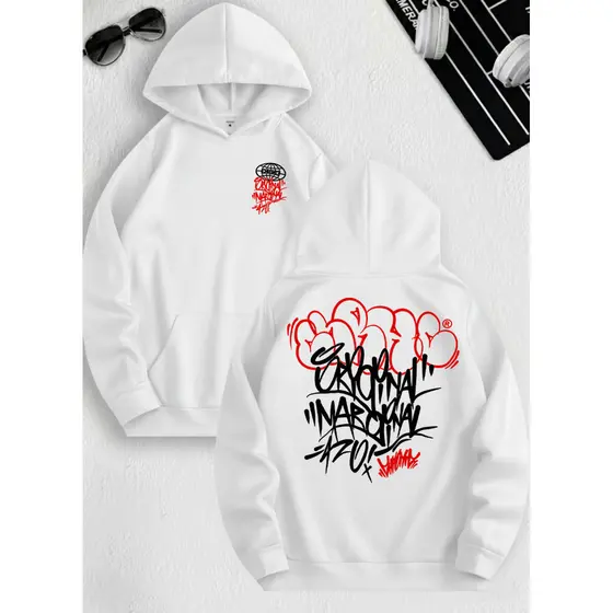 Moletom Masculino Canguru Chronic 100% Algodão  Moda Inverno Coleção Streetwear Envio Rápido