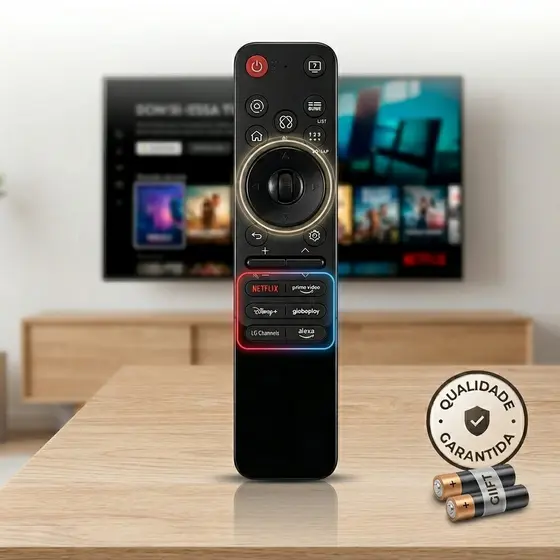 Controle Remoto Para Smart Magic LG Mr25ga Akb76046604 2025 Comando de Voz