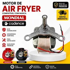 Motor Fritadeira Elétrica Air Fryer Compatível Mondial Cadence 127v ou 220v