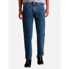 Calça Levis Original Jeans Original Masculina 505 Regular Azul Médio