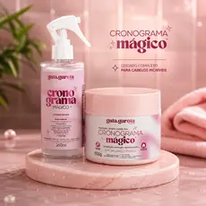 Kit SOS Cabelo Ressecado – Máscara Desmaia Cabelo + Protetor Térmico