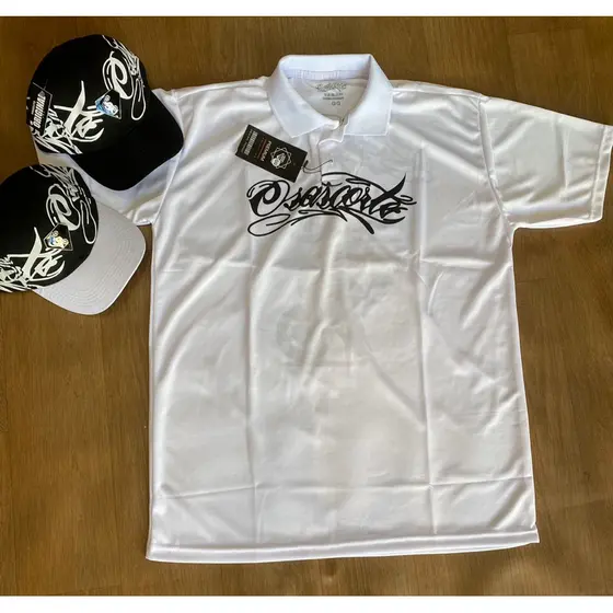 Kit Osascorte Polo + Boné Letreiro
