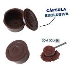 Cápsula Delta Q Reutilizável Com Colher