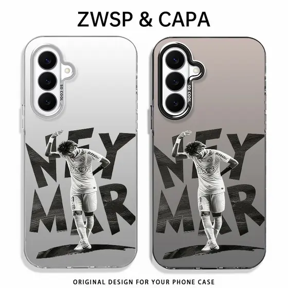 Capa antichoque transparente Neymar Jr. PB para SAMSUNG Galaxy A01 A03 CORE A30S A50S A52S A72