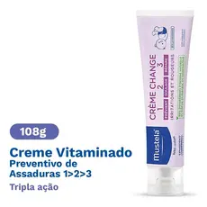 Mustela Bébé Creme Vitaminado Preventivo 1-2-3 108Gr