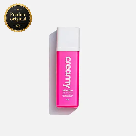 Gel Clareador Antiacne Ácido Mandélico Creamy Antioliosidade 30g Vegano Produto Original