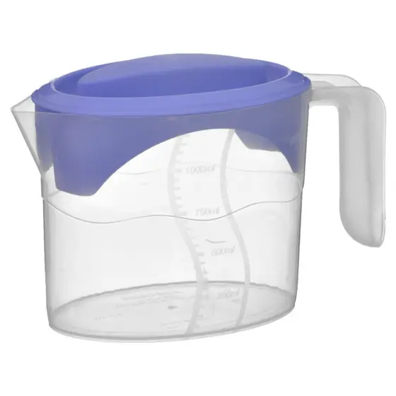 Jarra Leiteira Com Graduação Fresh BPA Free 1,25 L Incolor