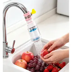 Filtro Purificador para Torneira de Cozinha, Bico Regulável com Filtro Removível para Água