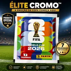 Élite Cromo - Envelope de Figurinhas Copa do Mundo FIFA 2026