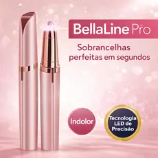 Caneta Depiladora BelaLine Pro Beauty Pen Depilador de Sobrancelha Elétrico USB Indolor LED Portátil