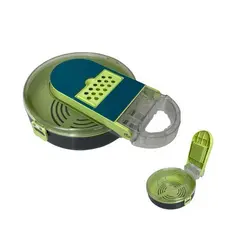Ralador Fatiador Vegetais Redondo Conjunto 15 Pecas Cortador Multifuncional Facil Limpeza