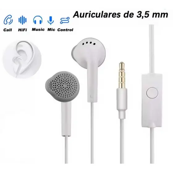 Fone De Ouvido Samsumg Com Fio Original Com Microfone P2 3.5mm Celular Notebook