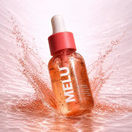 Sérum Facial de Melancia MELU Detox + Claridade 30ml