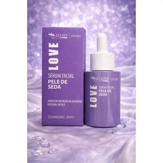 Sérum Facial Max Love Studio Love Pele de Seda Controle Oleosidade