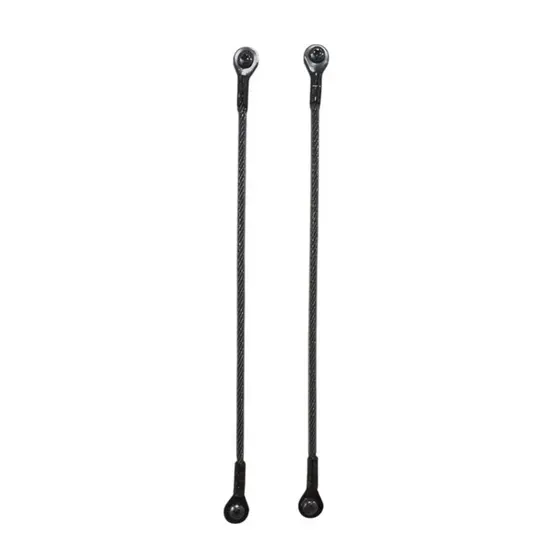 Cabo Limitador Para Baú De Moto Revestido Em Aço Inox 2 Pçs
