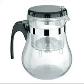 1200ml tipo tambor pressão elástica elegante copo de vidro chá arte copo redondo Casual tipo dividido Material forro PC
