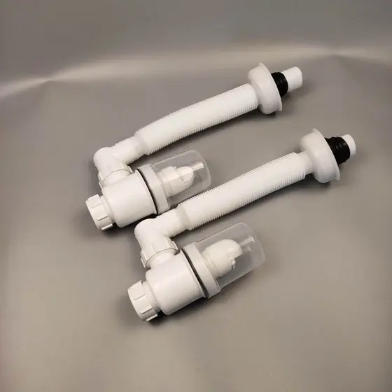 Acessórios para tubos de drenagem de lavatório