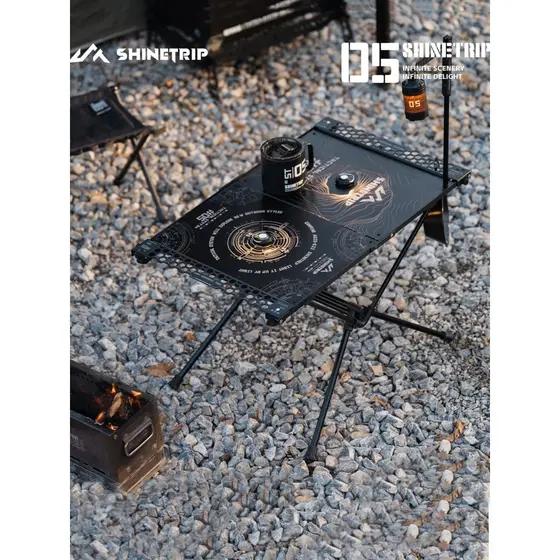 Montanha diversão ao ar livre abertura rápida unidade de mesa dobrável placa de mesa motocicleta equipamento de acampame