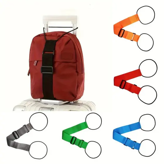 Cintos De Segurança De Viagem Alça De Bagagem Para Malas , Bolsas , Mochilas , Aeroportos , Elástica Ajustável Transport