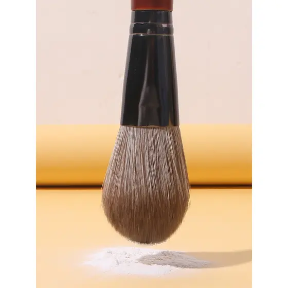 91 lâmpada de grandes dimensões pincel de pó solto macio macio Blush fixação maquiagem pó solto influenciador feminino p