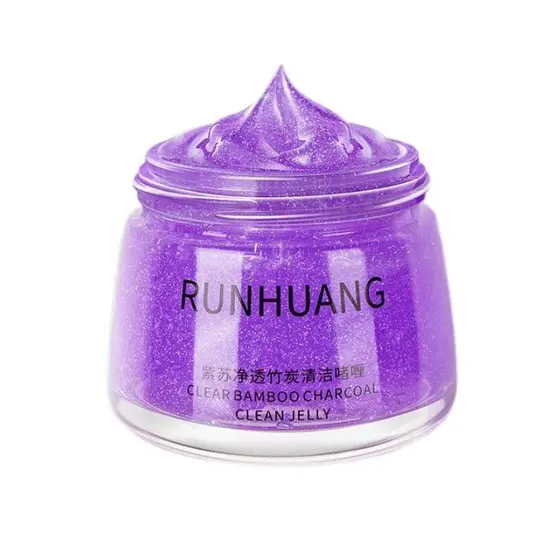 Perilla limpeza facial sabão de carvão de bambu gel de limpeza hidratante suave cuidados de limpeza facial gel d