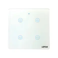 Interruptor Inteligente 4 Botões Wi-Fi 4x4 Plus Lotus