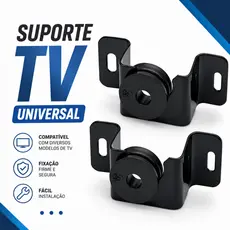 Suporte Fixo para TV Universal de 10'' A 100'' Polegadas