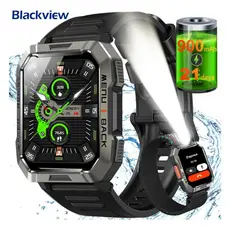 Smartwatch BV W60 Militar Bluetooth Lanterna Tela 2,1” Bateria 900mAh Relógio Inteligente Masculino