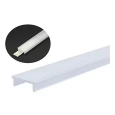 Lente Difusora Acrílico 10mm Para Fita Led 2m