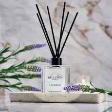Difusor de Ambiente com Varetas Lavanda 250ml Aromatizador Essência Premium