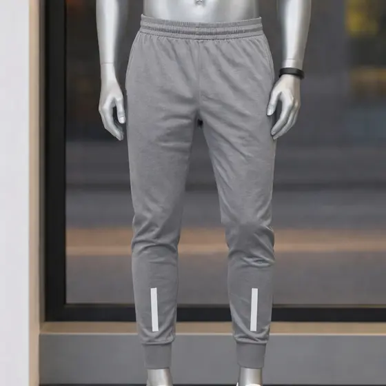 CALÇA CINZA JOGGER MASCULINA CHIMPA FLANELADA LINHA PRÊMIUM 2K26