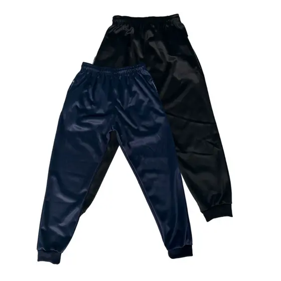 Kit 2 Calças Infantil Juvenil Inverno Chimpa Flanelado Jogger Tamanho 02 Ao 08
