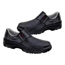 SAPATO CONFORTO PRETO ELASTICO SEM BICO CA42631