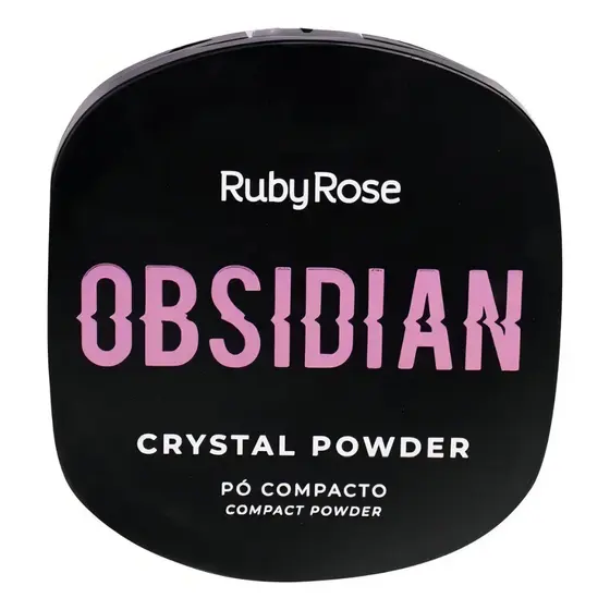 Pó Compacto Obsidian Efeito Matte Alta Fixação – Pó Facial