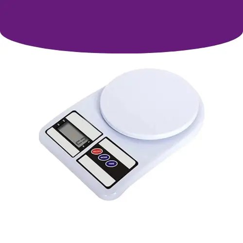 Balança Digital Cozinha 10kg Alta Precisão com Display LCD para Alimentos Dieta