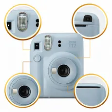 Câmera Instantânea Instax Mini 12 Azul Candy Fujifilm