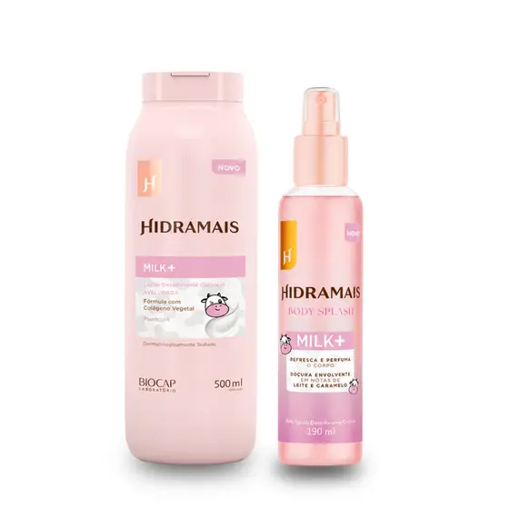 Kit Milk + | Loção e Body Splash
