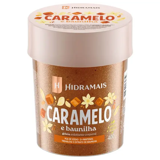 Esfoliante Corporal Geleia Caramelo e Baunillha | 400g