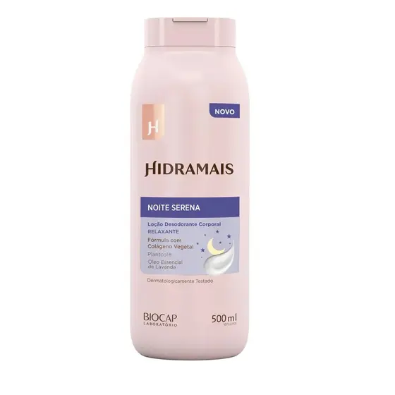 Loção Hidratante Noite Serena 500 ml | Relaxante e Perfumada