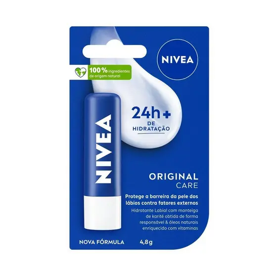 HIDRATANTE LABIAL NIVEA ORIGINAL CARE 4,8G