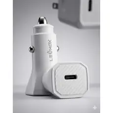 Carregador Veicular de iPhone Turbo 20w Carregador de carro PD Tipo C Turbo X Lightning para iPhones